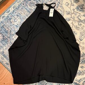 Express Black Halter Top